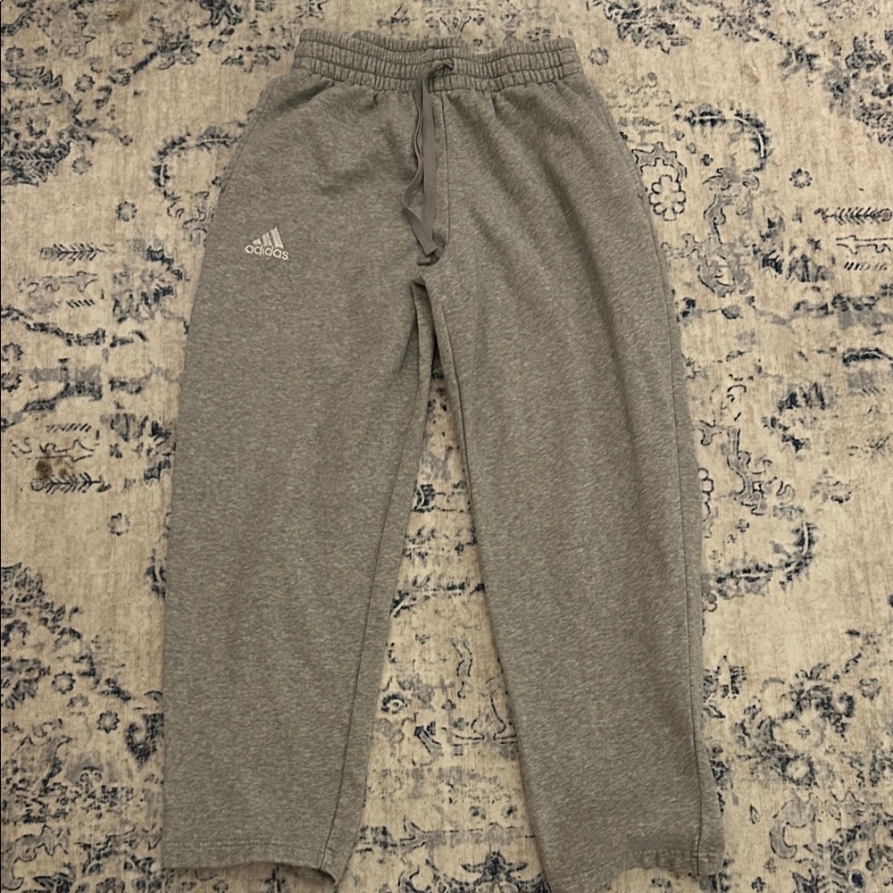 addidas straight leg sweats!!